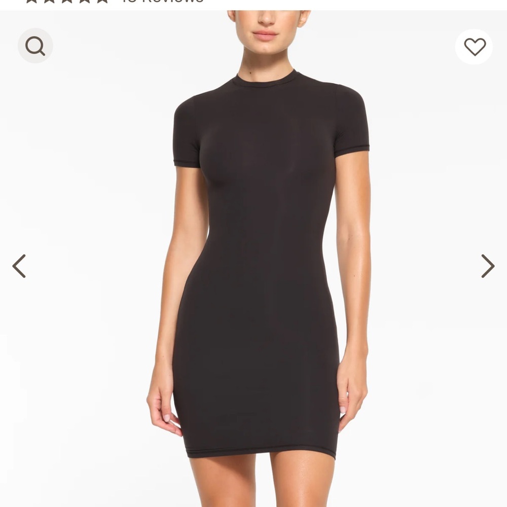 Skims Fits Everybody Tshirt Mini Dress